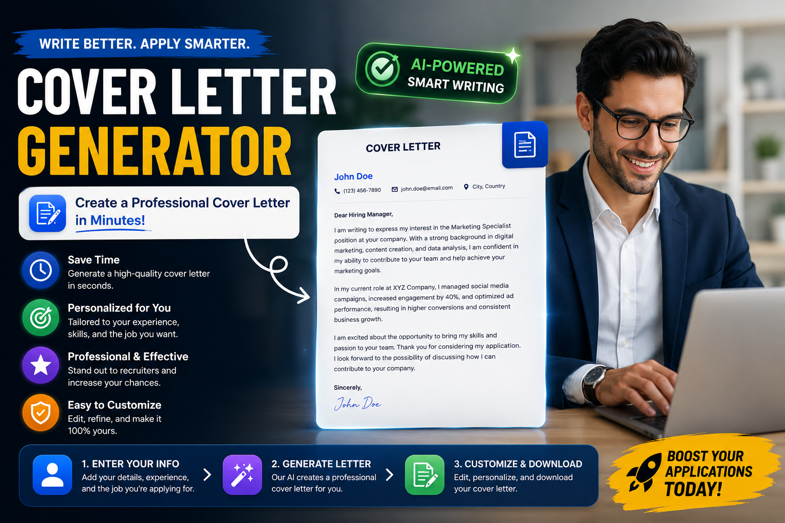 How to Create a Professional Cover Letter