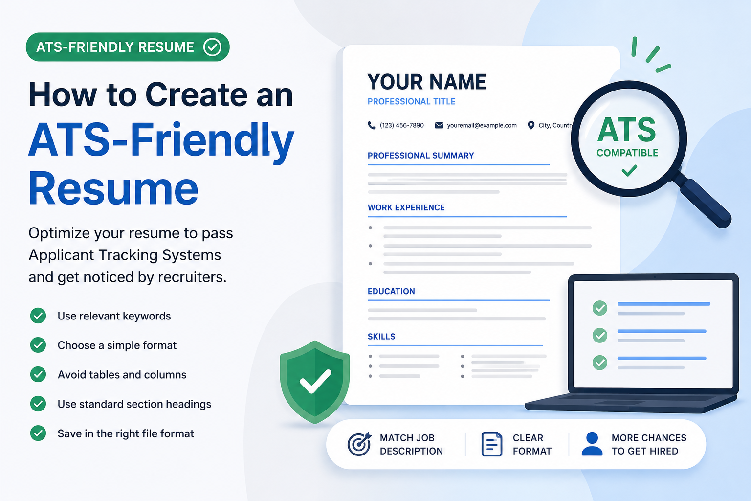 How to Create an ATS-Friendly Resume That Gets Noticed