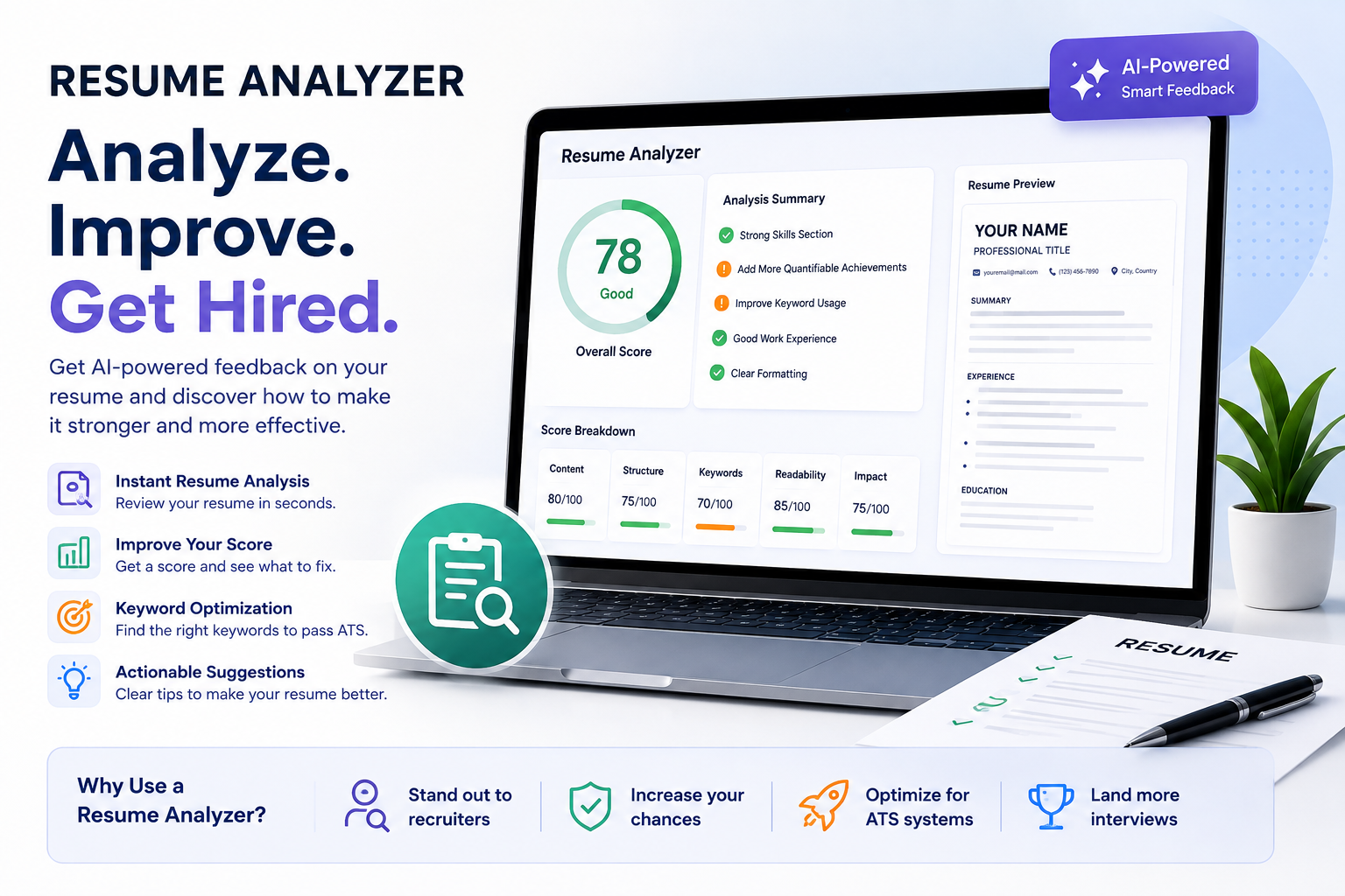 Resume Analyzer: How to Analyze and Improve Your Resume